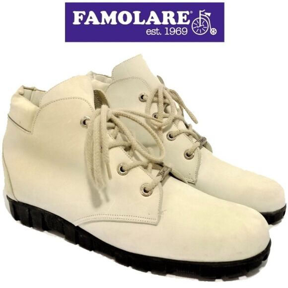 Groovy Famolare Vintage Nubuck Bootie Woman's Sz 10. Desert style - Picture 1 of 8